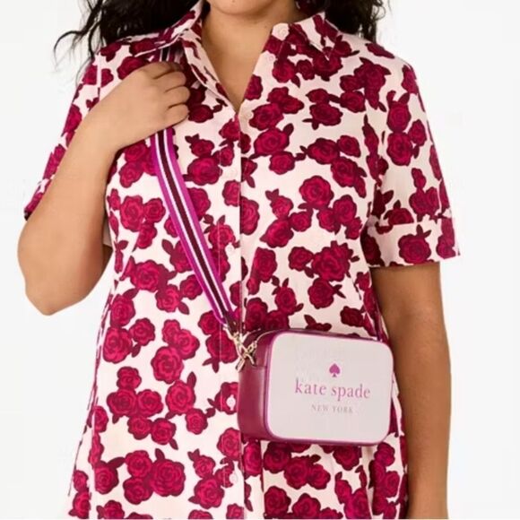 Kate Spade Oh Snap Colorblock Mini Camera Bag Crossbody Purse - Picture 8 of 11